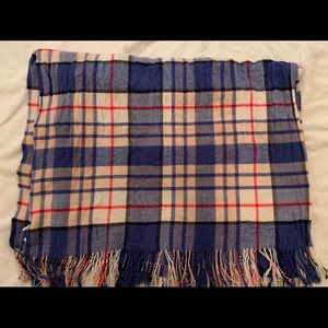 Gap Long Pink & Blue Scarf - Good condition